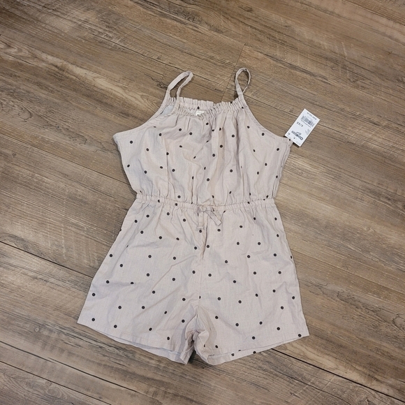NWT Oshkosh B'gosh Kids Polkadot Romper Size 6 - Picture 2 of 6